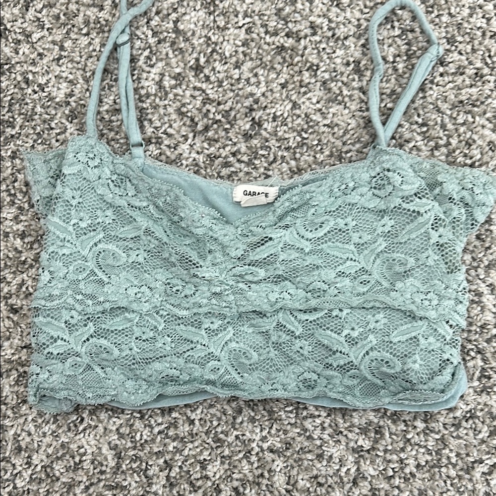 Lace Women’s Top - Green